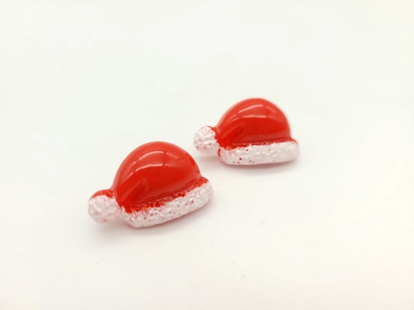 Weihnachtsmann Mütze Ohrstecker Weihnachten Christmas